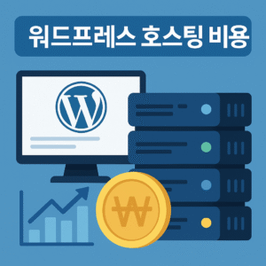 워드 프레스 호스팅 비용